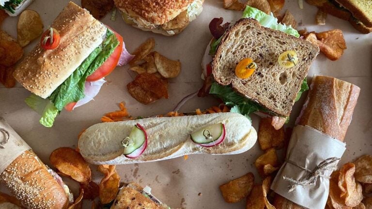 An array of sandwiches from Haddon Culinary