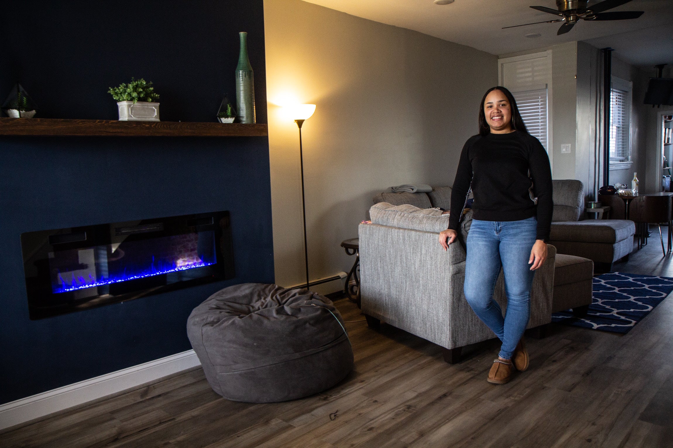 Jessica Ramos at her home in West Philadelphia.