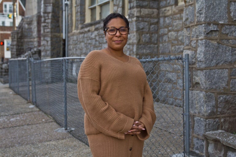 Nicole Miller is a teacher at the William Penn school district in Delaware County, Pa. (Kimberly Paynter/WHYY)