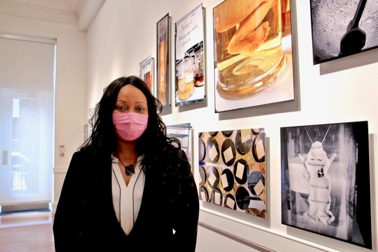 Forensic photographer Nikki Johnson spent years in the storage rooms at the Mütter Museum. The resulting work is displayed in 'Unseen,' an exhibit that will run through Sept. 30, 2021. (Emma Lee/WHYY)