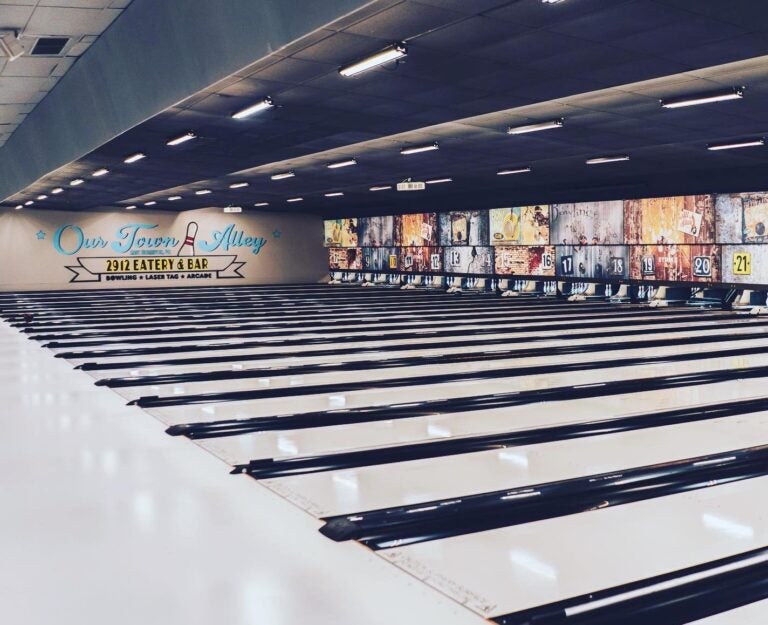 Our Town bowling alley in East Norriton, Pa. (Our Town/Facebook)