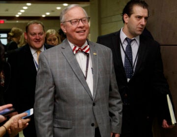 Texas Republican Rep. Ron Wright battled both cancer and COVID-19, and became the first lawmaker to die from the virus on Sunday. (Carolyn Kaster/AP)