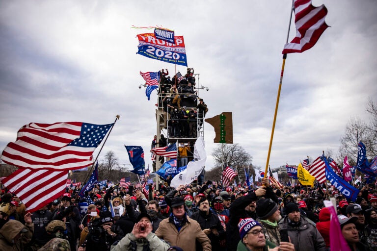 Pro-Trump supporters storm the U.S. Capitol