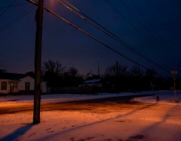 Snow covers the ground in Waco, Texas, on Feb. 17. Texas Gov. Greg Abbott has blamed renewable energy sources for the blackouts that have hit the state. In fact, they were caused by a systemwide failure across all energy sources.