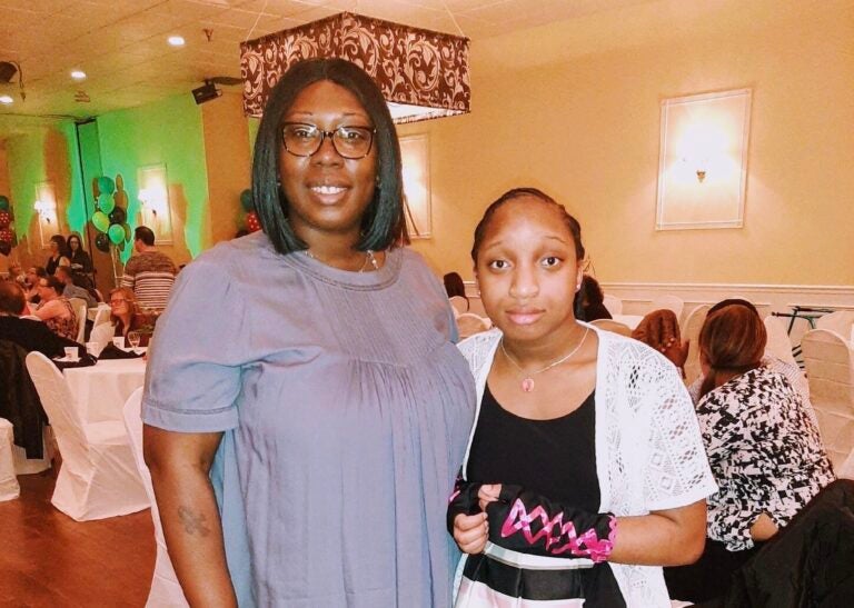 Icylee Basketbill and her 15-year-old daughter Kyaira. (Courtesy of Icylee Basketbill)