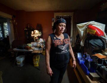 Sandra Huffman, shown here at her home in East Greenville, Pa.