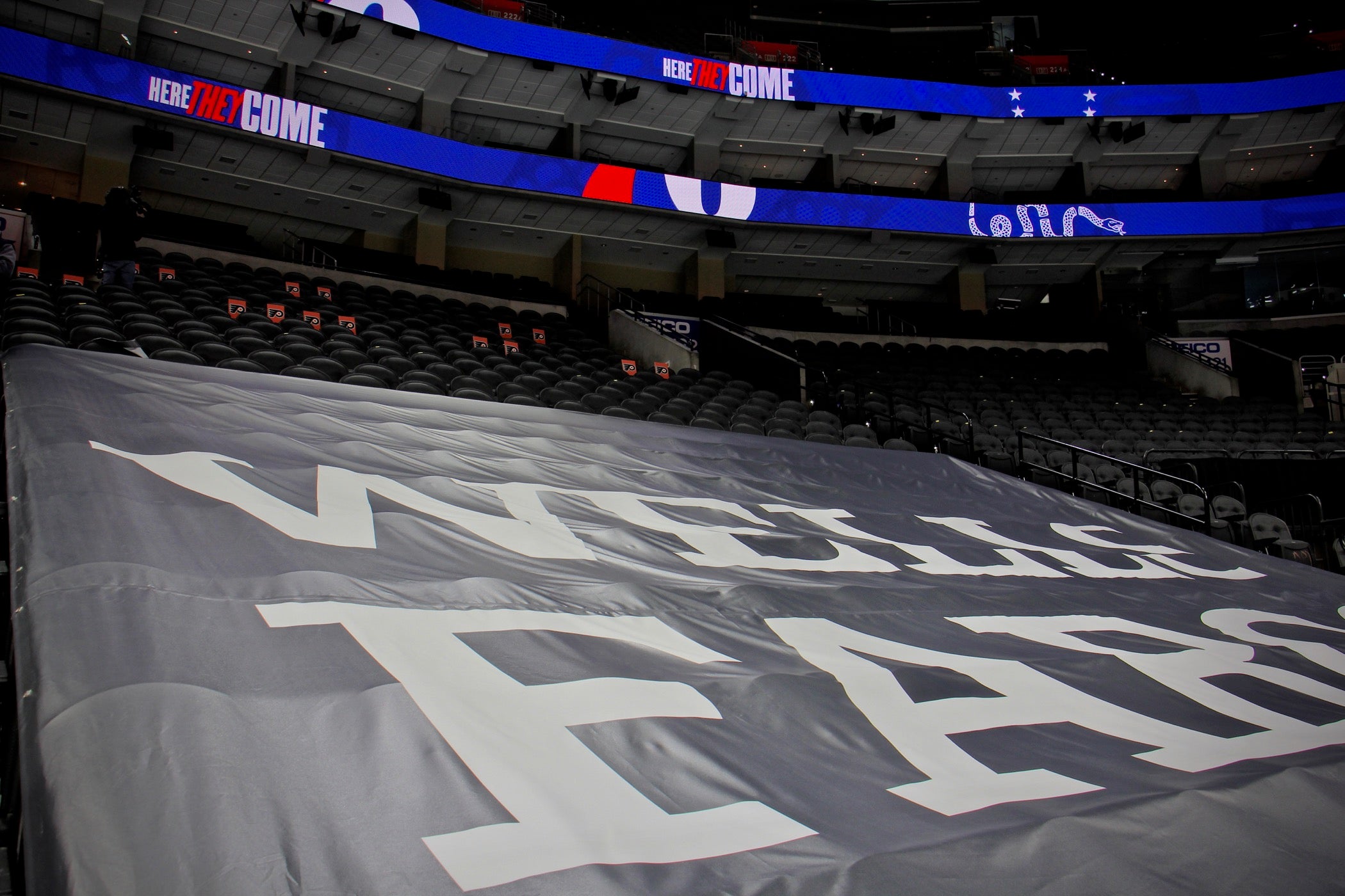 Philadelphia Flyers fans, workers return to Wells Fargo Center - WHYY