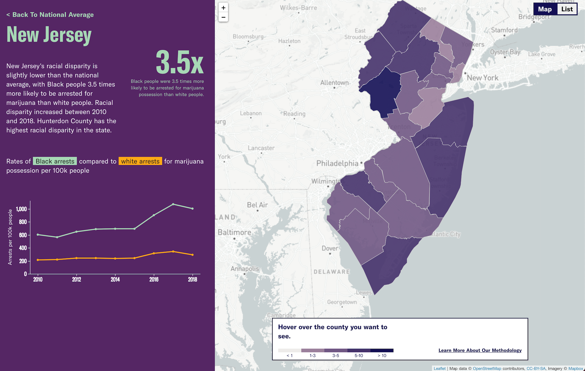 new jersey dispensary map