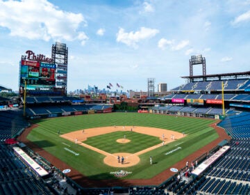 General view of Citizens Bank Park during a Phillies game