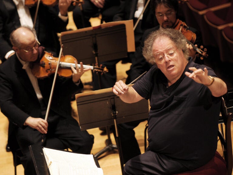 James Levine conducts the Boston Symphony Orchestra