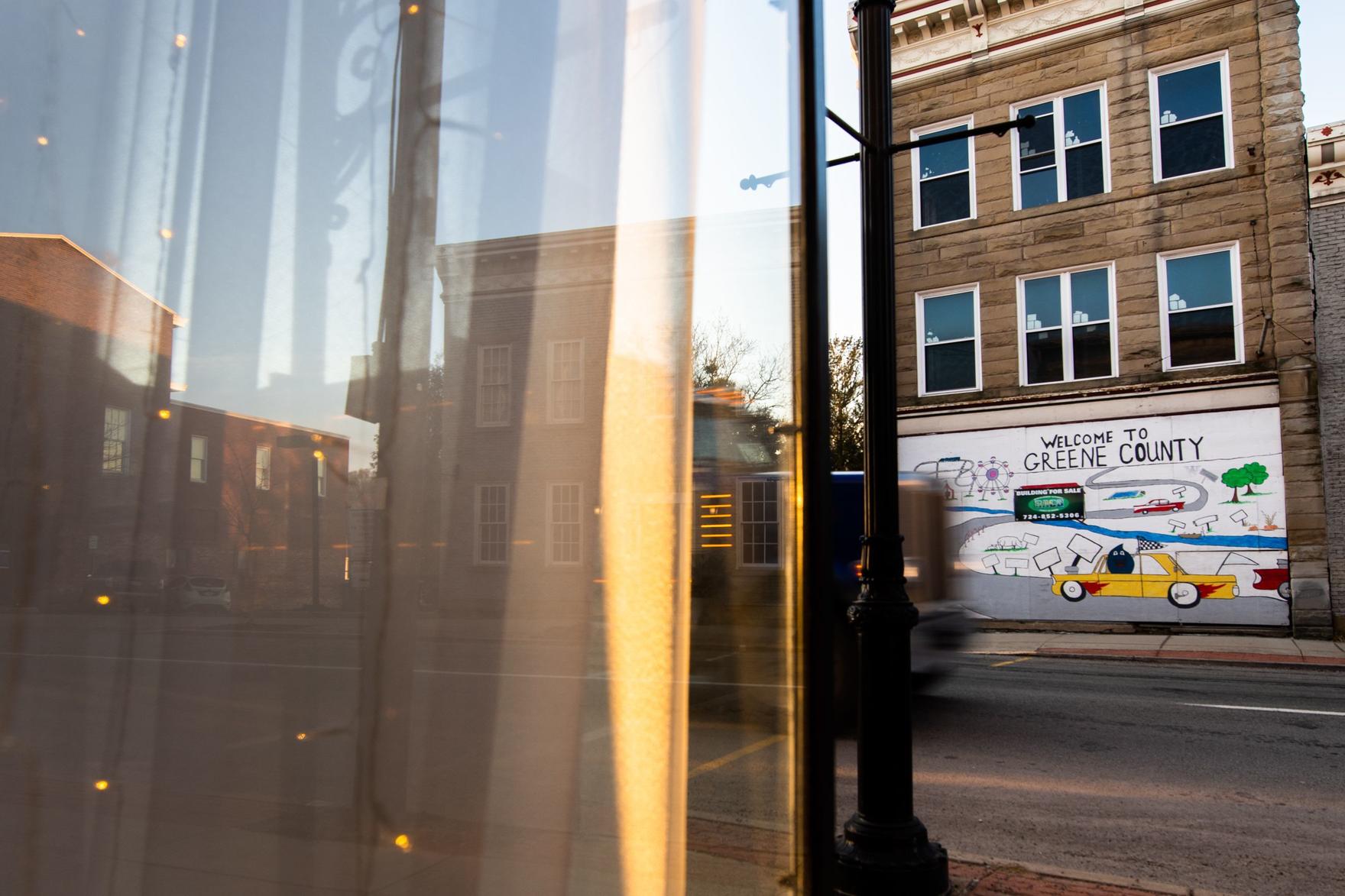 A storefront is pictured in Greene County