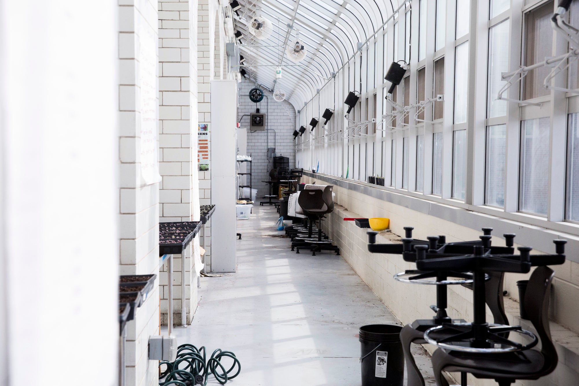 The science labs at Cardozo High School