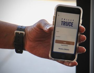 Philly Truce is an app that connects troubled neighborhoods with trained mediators who can calm disputes before they erupt in violence. (Emma Lee/WHYY)