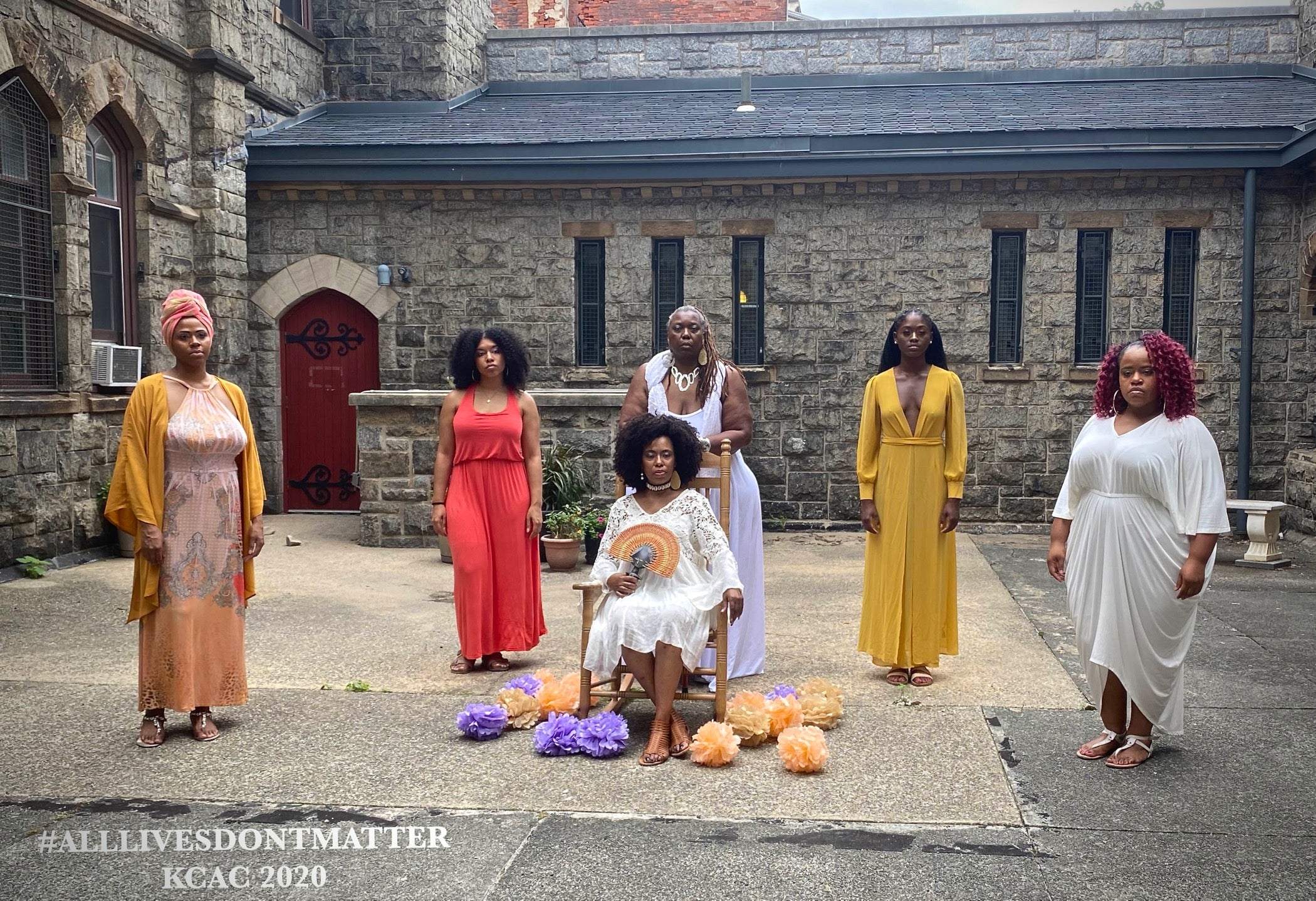 Ardencie Hall-Karambe's staging of #AllLivesDontMatter