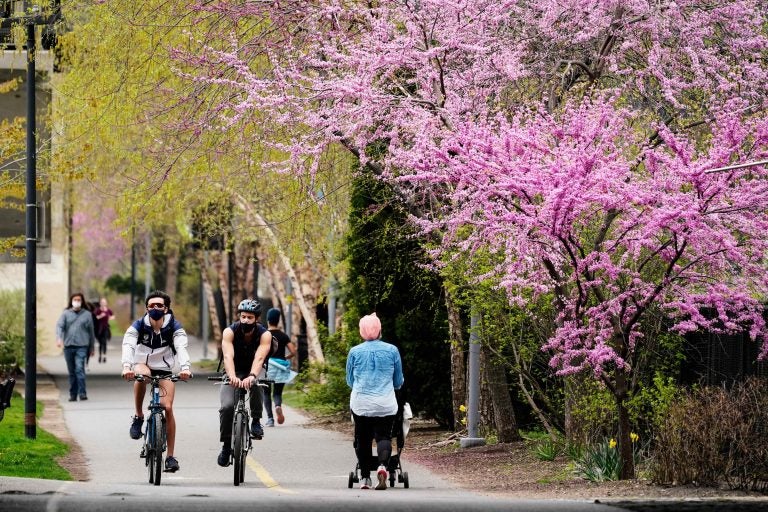 biking