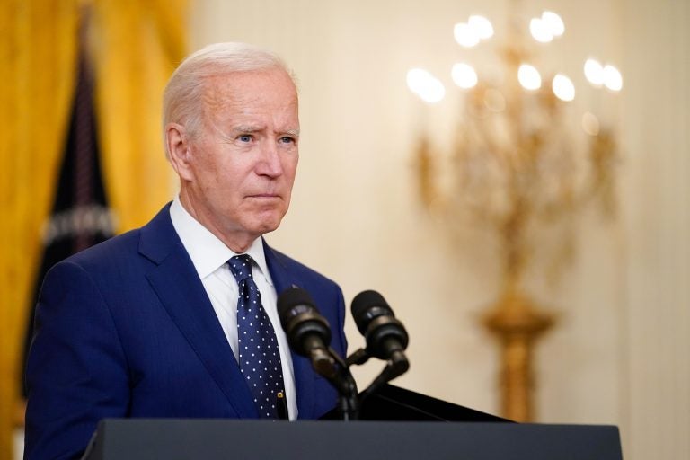 In this April 15, 2021, file photo President Joe Biden speaks about Russia in the East Room of the White House in Washington. In recent days, Biden has piled new sanctions on Russia, announced he would withdraw all U.S. troops from Afghanistan in less than five months and backed away from a campaign promise to sharply raise refugee admission caps. (AP Photo/Andrew Harnik, File)