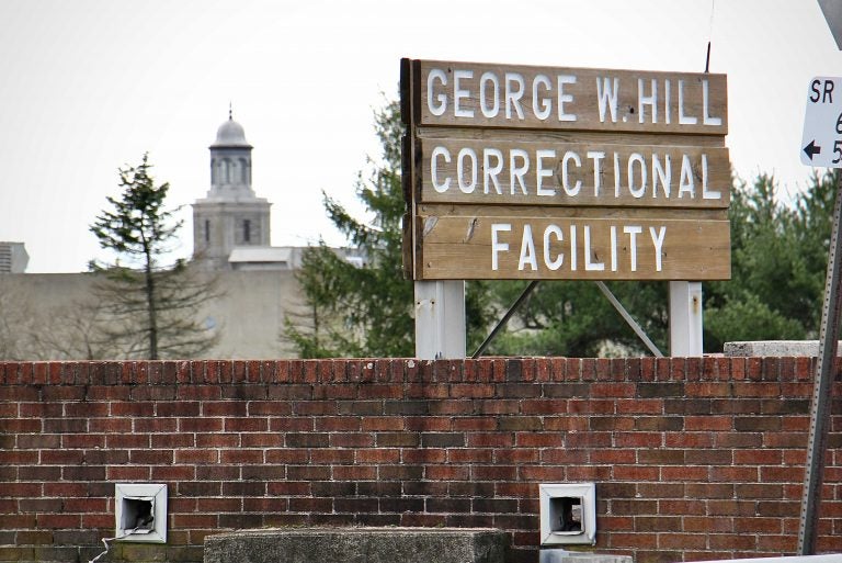 The exterior of George W. Hill Correctional Facility in Delaware County