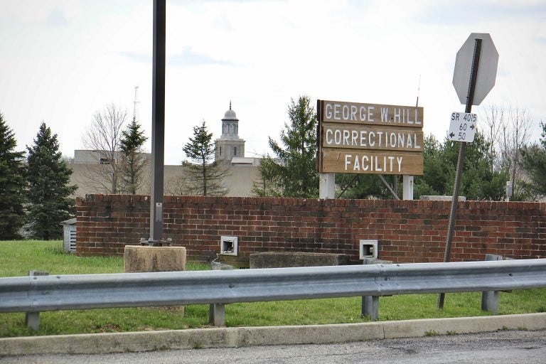 George W. Hill Correctional Facility in Delaware County. (Emma Lee/WHYY)