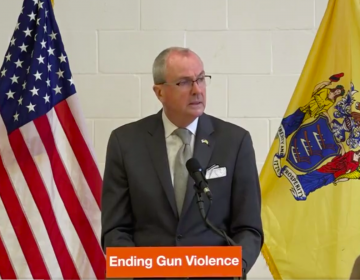 Gov. Murphy announcing his package of gun safety reforms. (Gov. Murphy)