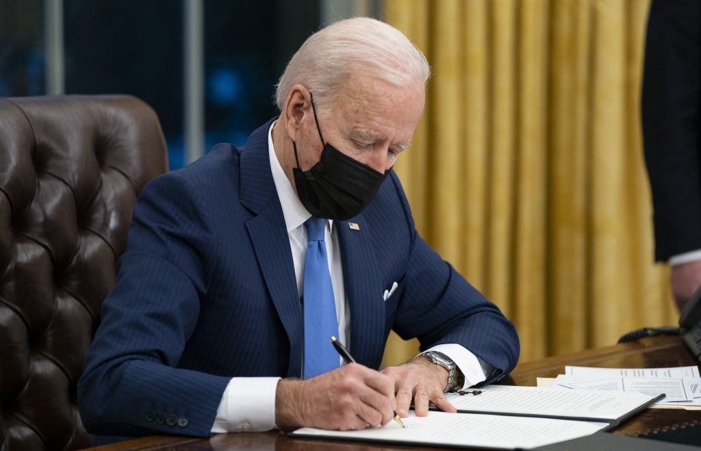 President Biden signs an executive order