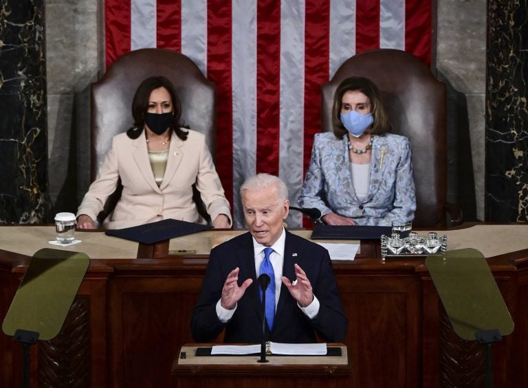 President Biden addresses a joint session of Congress