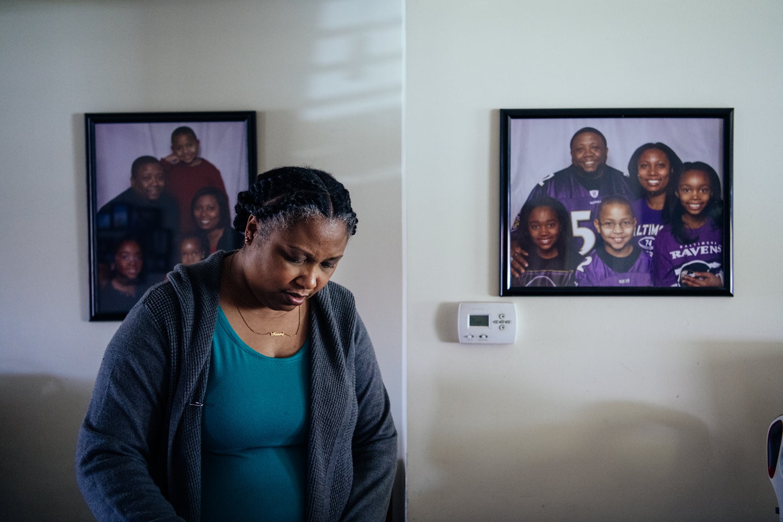 Marcia Pretlow inside her Redwood Park Townhome.