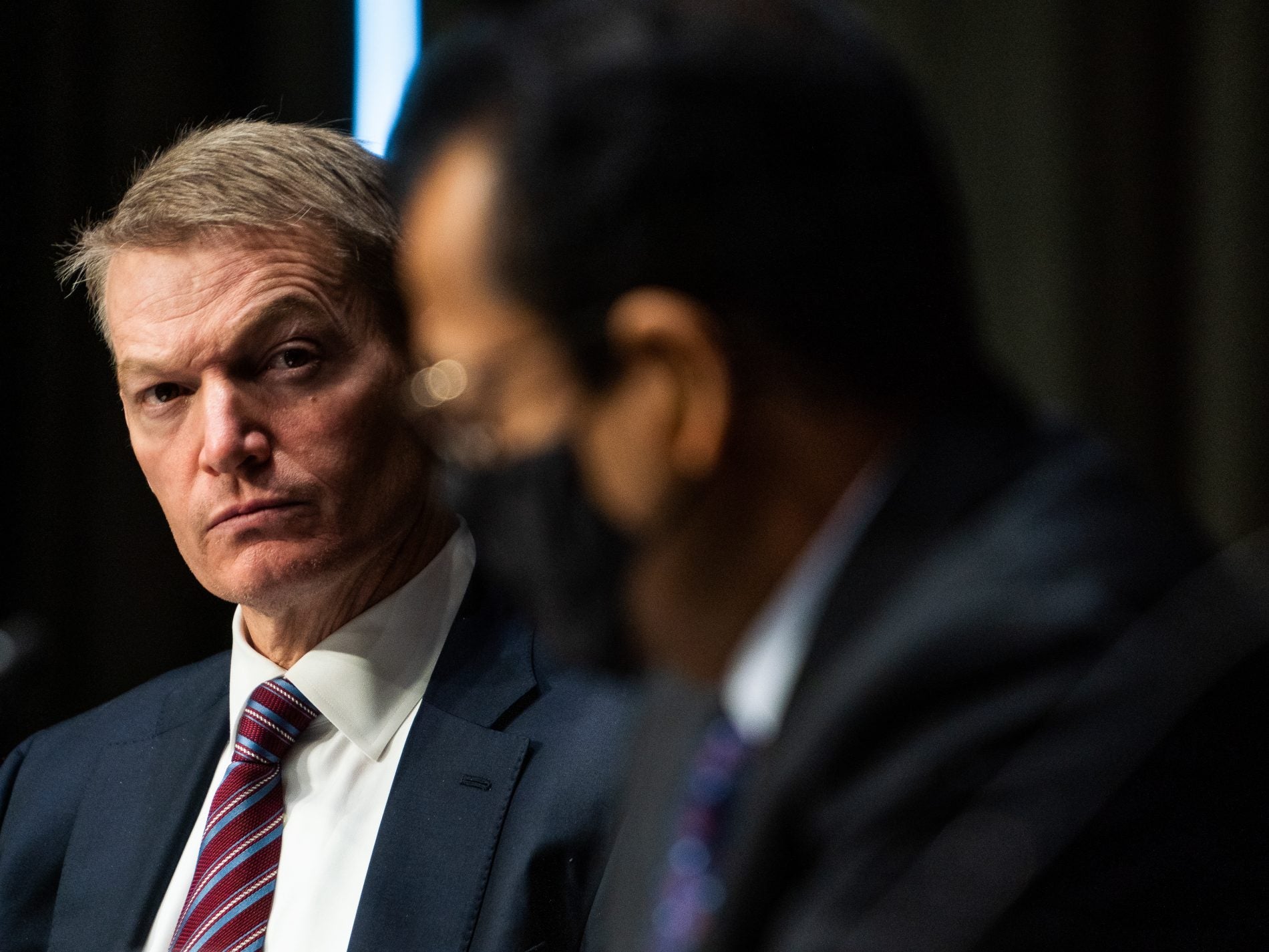 Kevin Mandia, CEO of the cybersecurity firm FireEye, said the Russians didn't just attack SolarWinds, they took aim at trust. (Demetrius Freeman/Pool/Getty Images)