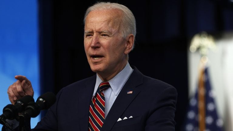 President Biden makes his first address to a joint session of Congress on Wednesday night. (Alex Wong/Getty Images)