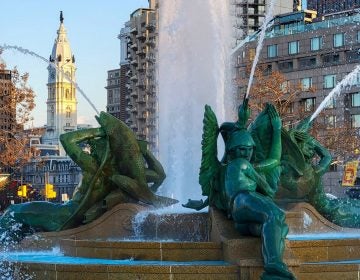 Swann Fountain in Philadelphia