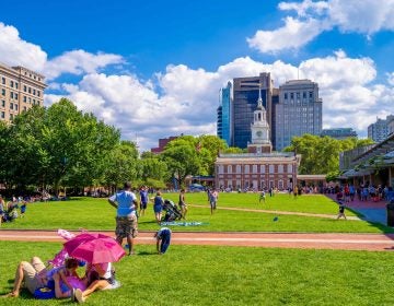 Independence Hall in Old City. (Courtesy of Visit Philly)