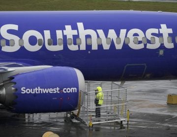 A Southwest Airlines plane, seen in November 2020. A flight attendant for Southwest was allegedly struck by a passenger and lost two teeth in the latest in a rash of violent attacks on planes. (Ted S. Warren/AP)