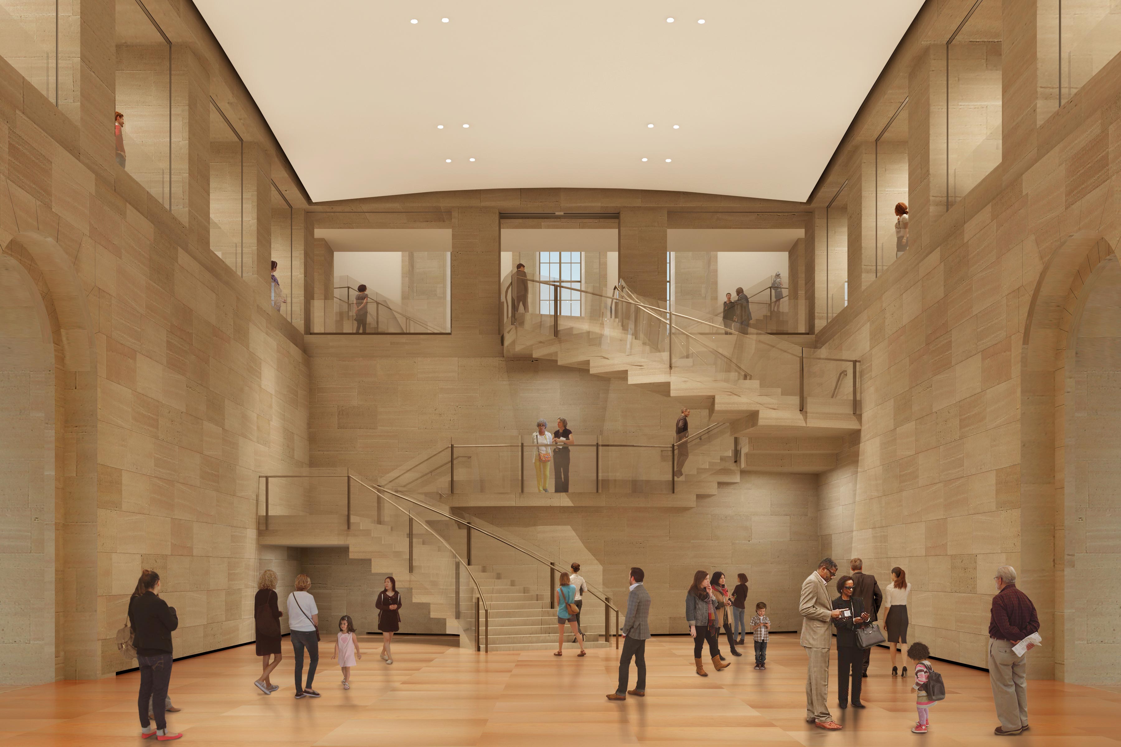 Philadelphia Museum of Art (Architectural rendering by Gehry Partners, LLP)