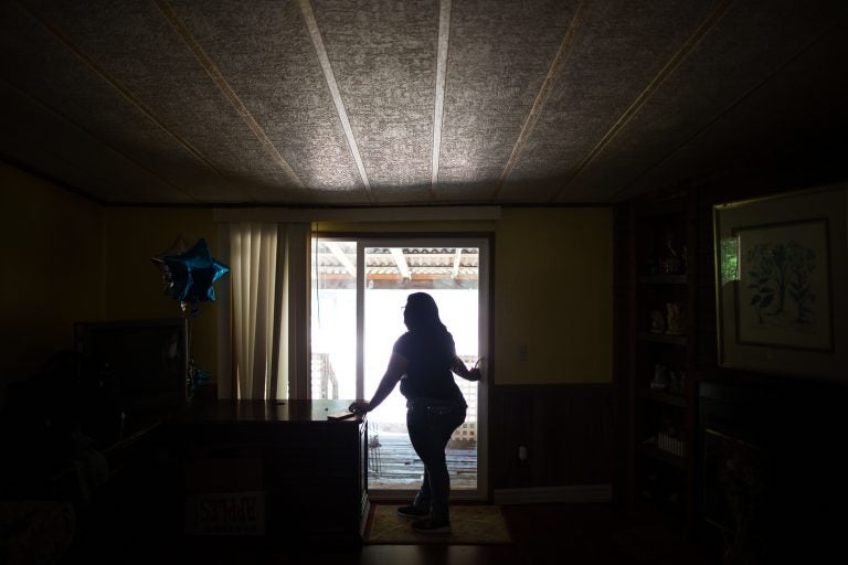 Could be: Ms. A.B. is seeking asylum in the U.S. after suffering more than a decade of domestic violence in El Salvador. Attorney General Merrick Garland is vacating controversial legal decisions his predecessors issued in her case. (Kevin D. Liles for NPR)