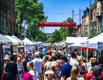 A past iteration of Manayunk Arts Festival.