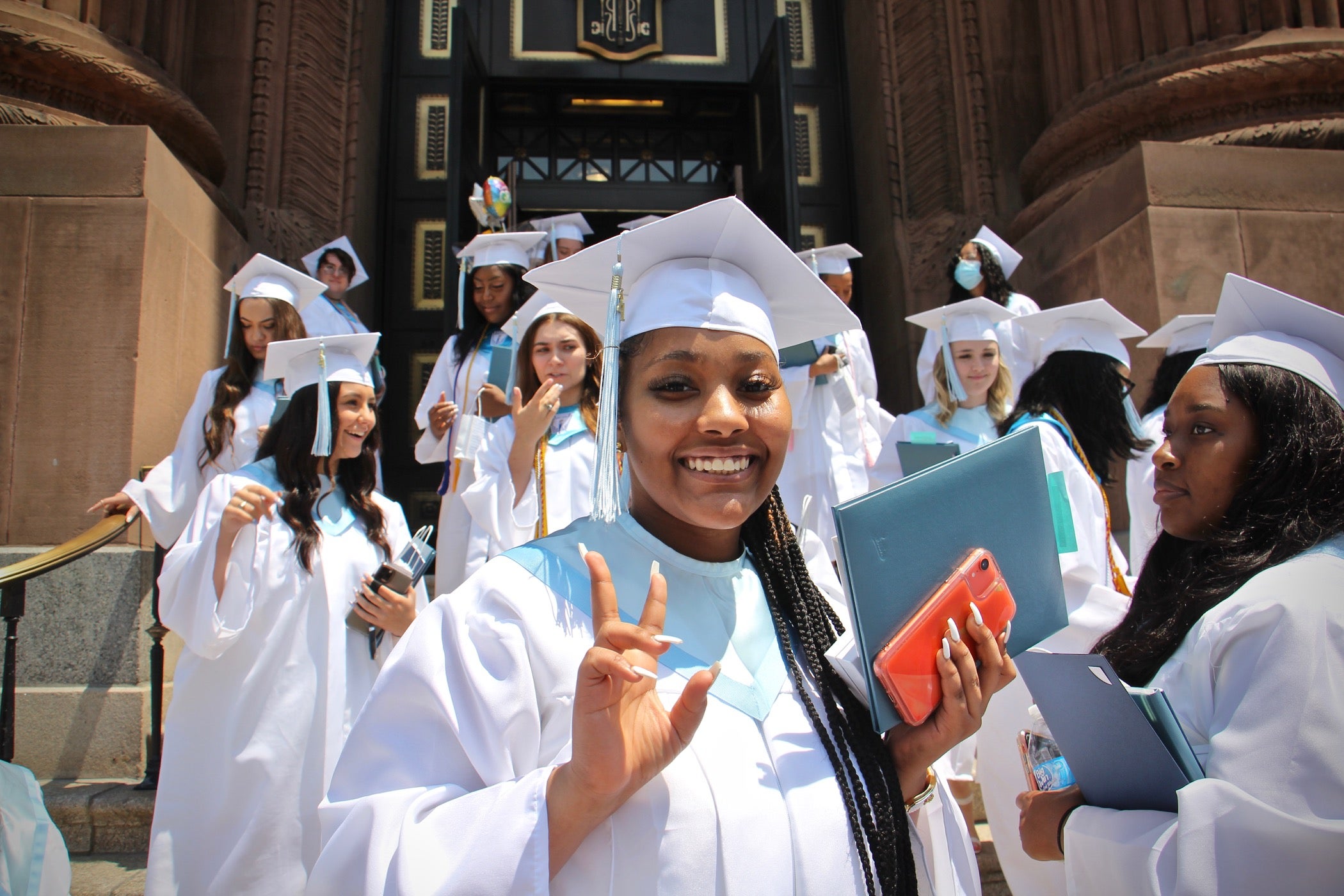 Philly S Historic Hallahan High Holds Its Last Graduation Ceremony Whyy