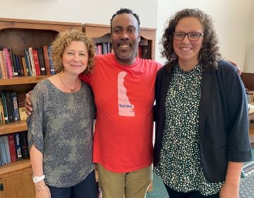 Wilmington Alliance's Laura Semmelroth, entrepreneur Derrick Allen, and Pastor Chelsea Spyres
