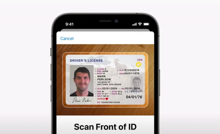 Apple announced this week at its Worldwide Developer Conference a new feature in its forthcoming operating system, iOS 15, that will digitize state-issued licensees and ID cards. (Apple)