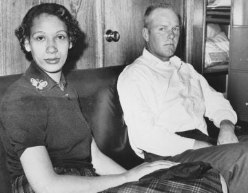 This Jan. 26, 1965, file photo shows Mildred Loving and her husband Richard P Loving. Bernard S. Cohen, who successfully challenged a Virginia law banning interracial marriage. (AP)