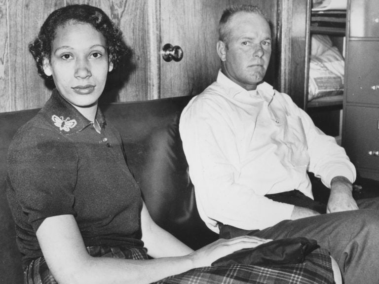 This Jan. 26, 1965, file photo shows Mildred Loving and her husband Richard P Loving. Bernard S. Cohen, who successfully challenged a Virginia law banning interracial marriage. This Jan. 26, 1965, file photo shows Mildred Loving and her husband Richard P Loving. Bernard S. Cohen, who successfully challenged a Virginia law banning interracial marriage. (AP)