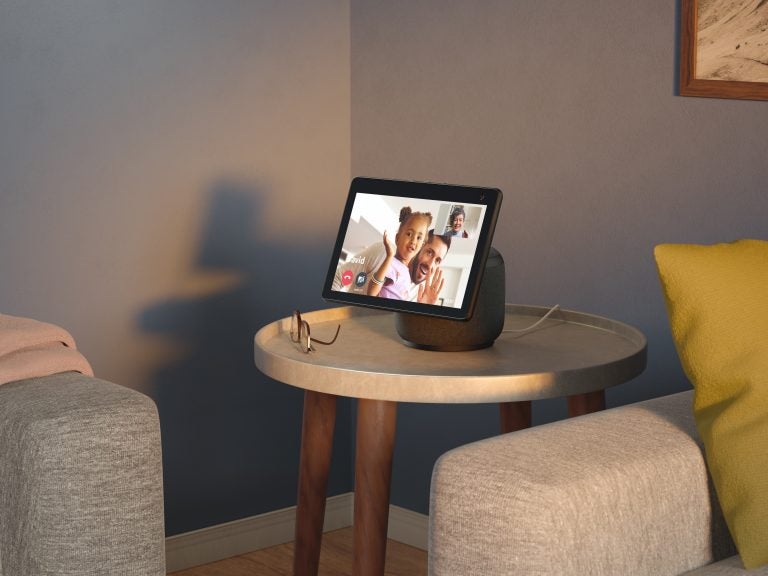 Amazon's Echo Show devices are among those that will automatically be added to its shared Wi-Fi network scheme, called Amazon Sidewalk. (Amazon)