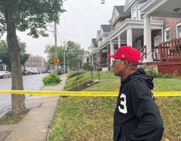 The Rev. Derrick Johnson says he thinks the nearly 12-hour standoff could have ended with Goodwyn's surrender. (Cris Barrish/WHYY)