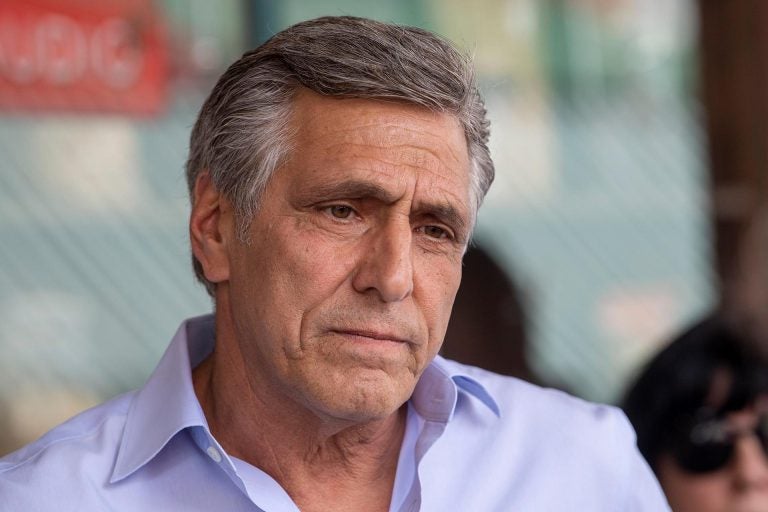 A closeup of former U.S. Rep. Lou Barletta