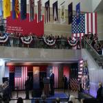 President Joe Biden delivers a speech on voting rights at the National Constitution Center, Tuesday, July 13, 2021, in Philadelphia. (AP Photo/Evan Vucci)