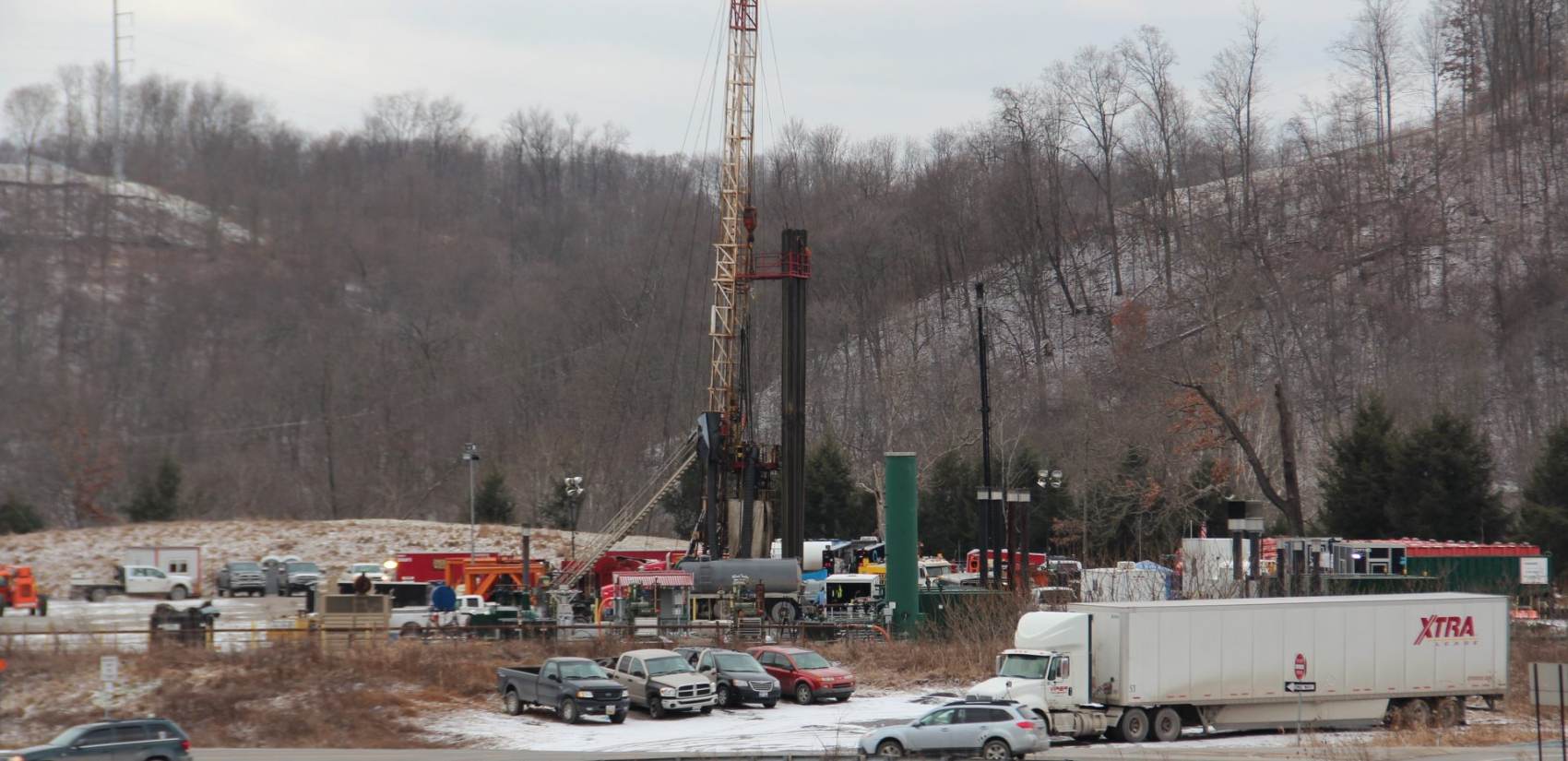 Marcellus shale gas well