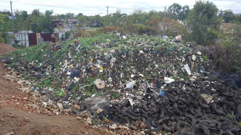 A pile of toxic debris in Camden