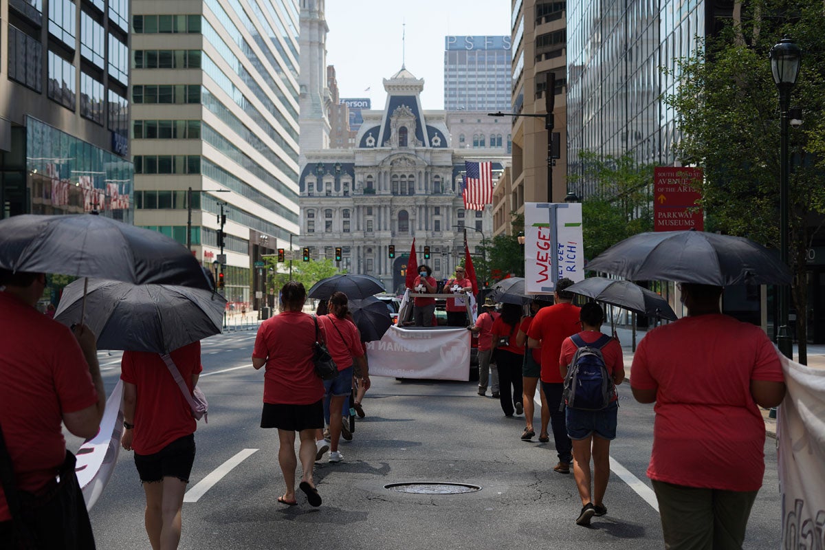 Philly protest calls for Pa. public health care advocate WHYY