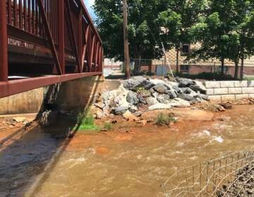 Drainage from abandoned coal mines in Shamokin Creek