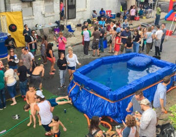 Cedar Street Pool Party (Danya Henninger/WHYY)