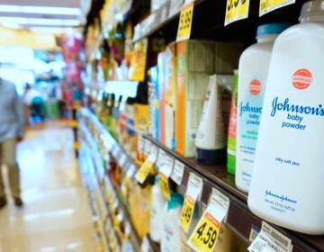 Johnson & Johnson is facing tens of thousands of lawsuits over claims that its talcum-based products caused users to develop cancer. The company says its powder products are safe. (Frederic J. Brown/AFP via Getty Images)