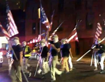 White supremacists marched through Philadelphia